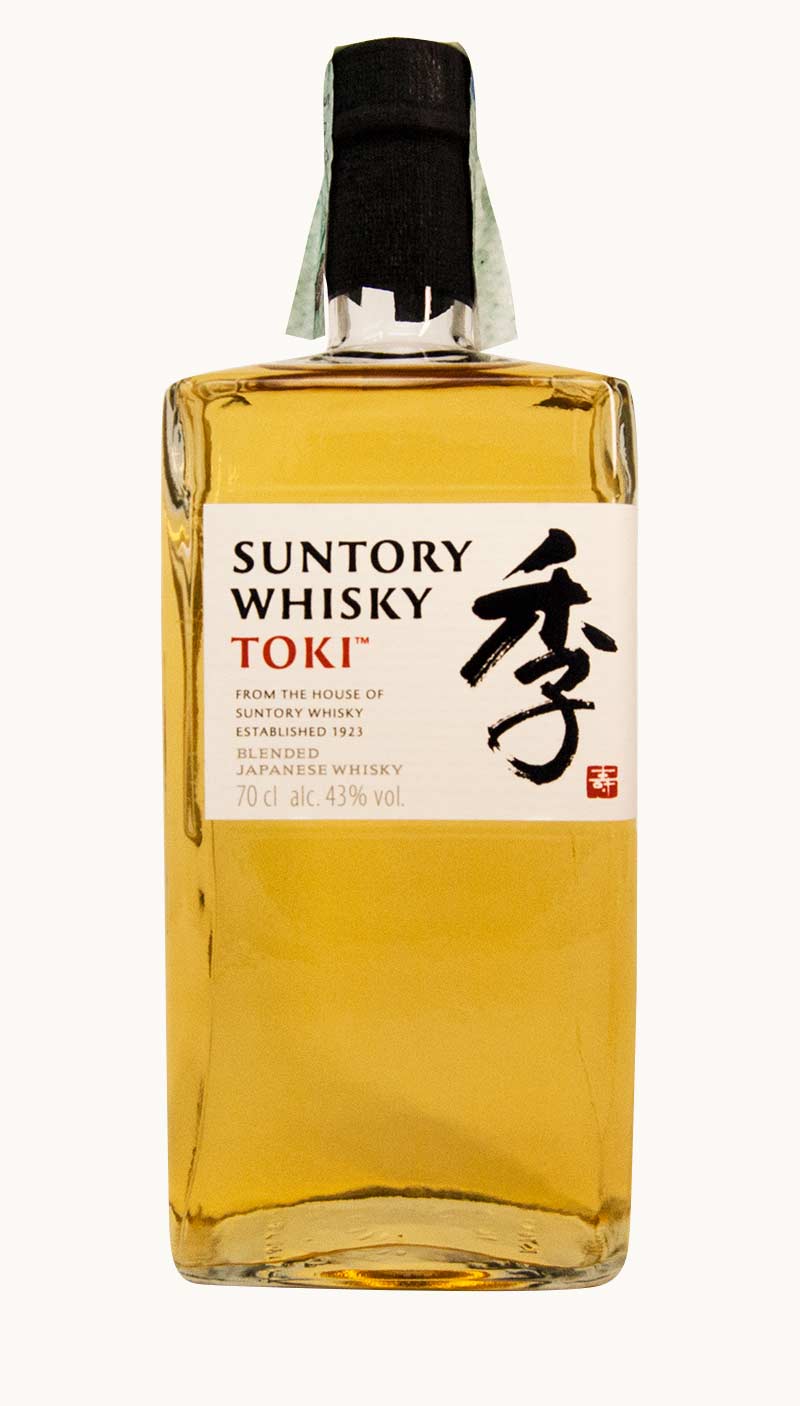 Una bottiglia di whisky Toki della distilleria Suntory