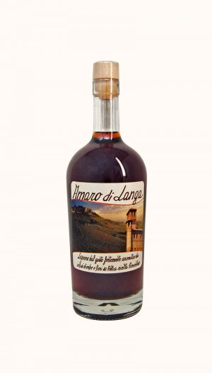 Una bottiglia di Amaro di Langa dell'azienda Valverde
