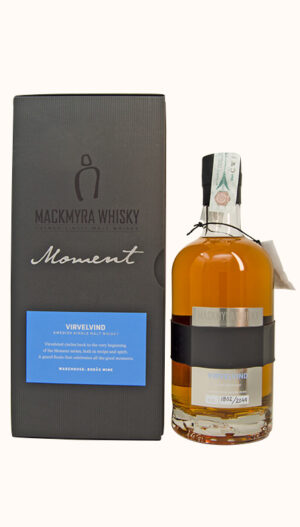 Una bottiglia di whisky single malt Virvelvind prodotto in 2049 bottiglie dalla distilleria Mackmyra